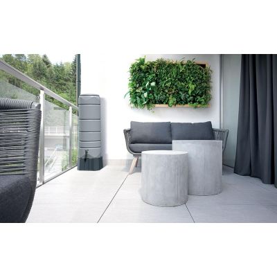 2. ZBIORNIK POJEMNIK NA WODĘ DESZCZÓWKĘ SET 110L VUELTA SMOOTH GRAY