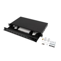 Lanberg FOP1-12SS-LDB panel krosowniczy 1U