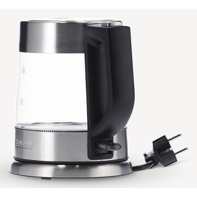 3. SEVERIN CZAJNIK ELEKTR. SZKŁO-STAL, POJ. 1 L, ZAKRYTA GRZAŁKA, FILTR ANTYWAPNIOWY, LAMPKA KONTROLNA, MOC 2200W WK3468