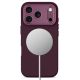 4. Etui Tech-Protect Uniq MagSafe CC na iPhone 18 Pro / 17 Pro - burgundowe