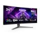 19. AOC AGON PRO AG346UCD monitor komputerowy 86,4 cm (34") 3440 x 1440 px Wide Quad HD QD-OLED Czarny, Szary