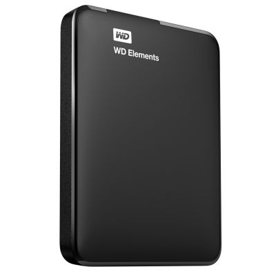 3. Dysk zewnętrzny HDD WD Elements (2TB; 2.5"; USB 3.0; Czarny; WDBU6Y0020BBK-WESN)
