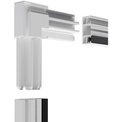 9. MOSKITIERA OKNO ALU 100X120 BIAŁA