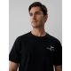 3. T-shirt regular z nadrukiem męski 4F 4FKAW26TTSHM4477-20S
