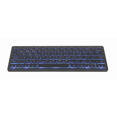 3. Gembird KB-BTRGB-01-DE klawiatura Uniwersalne Bluetooth QWERTZ Niemiecki Czarny