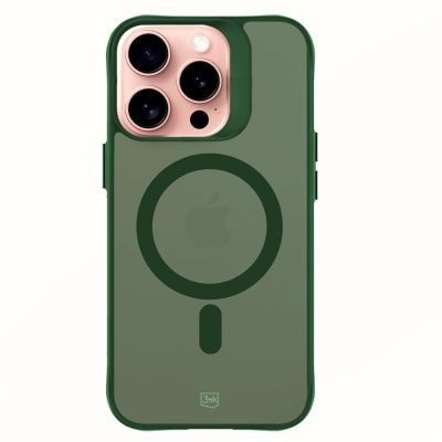 21. Etui 3mk Smoke MagCase na iPhone 16 Pro Max - zielone-półprzezroczyste