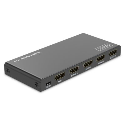 3. Digitus Splitter (rozdzielacz) 4K HDMI, 1 x 4
