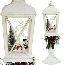 LATARNIA LAMPION DEKORACYJNY wys: 48CM - BAŁWAN