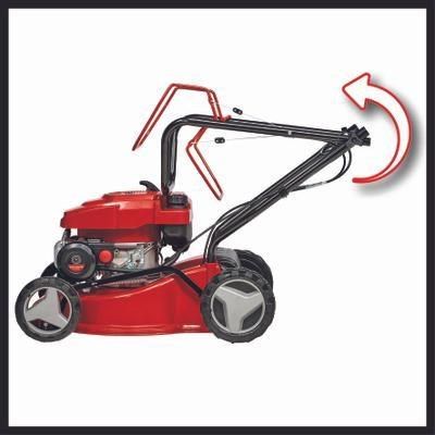 5. Einhell GC-PM 40/2 S Kosiarka do trawnika typu push Benzynowy Czarny, Czerwony
