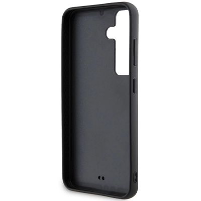 7. Etui Karl Lagerfeld Rhinestone Metal Logo na Samsung Galaxy S24 - czarne