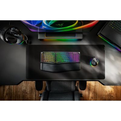 4. Razer Pro Type Ergo klawiatura Uniwersalne USB + RF Wireless + Bluetooth QWERTY US English Czarny