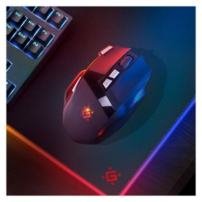 9. DEFENDER MYSZ GM-885 KNIGHT RF BEZPRZEWODOWA 3200dpi 8P CZARNA