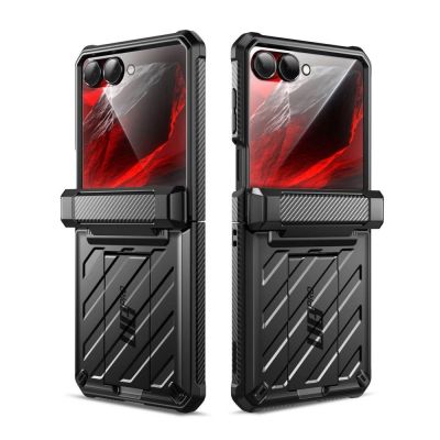 2. Etui Supcase Unicorn Beetle Pro na Samsung Galaxy Z Flip 8 - czarne