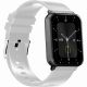 9. Smartwatch Gravity Biało Czarny 2 Paski GT17-8