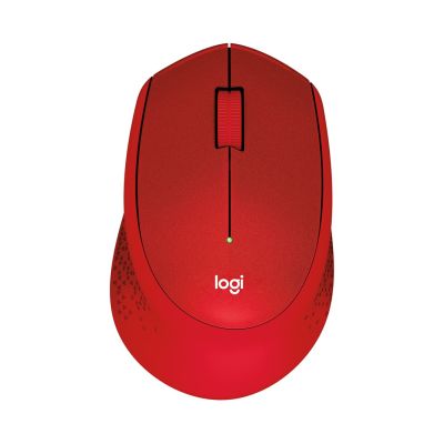 13. Mysz Logitech M330 910-004911 (optyczna; 1000 DPI; kolor czerwony)