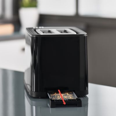 11. Tefal TT6408 toster 2 kawałek(i) Czarny 850 W