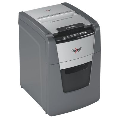3. Rexel Niszczarka Optimum AutoFeed+ 90X, (P-4), 90 kartek, 34 l kosz