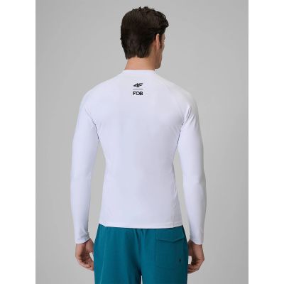 2. Longsleeve do pływania i sportów wodnych z filtrem UPF50+ męski 4F 4FRSS26TFWLM004-10S
