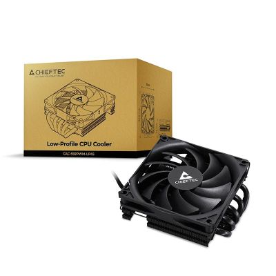 12. Chłodzenie CPU Chieftec Low Profile CPU Cooler 45mm