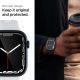 4. Folia ochronna Spigen Neo Flex na Apple Watch 4/5/6/7/8/SE (44/45 mm) - 3 szt.