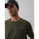 3. T-shirt regular z nadrukiem męski 4F 4FKAW26TTSHM4477-043S