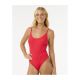 2. Kostium jednoczęściowy RIP CURL Premium Surf Cheeky 1Pc czerwony