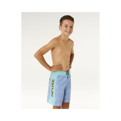 5. Boardshorty chłopięce RIP CURL Eternal Shred Mirage-Boy niebieskie
