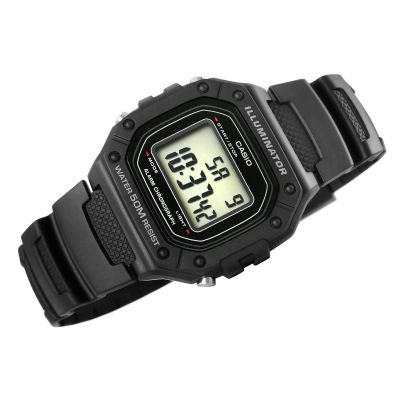 5. Zegarek Męski CASIO W-218H-1AVEF + BOX
