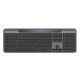 Logitech Signature Slim Solar+ K980 klawiatura Uniwersalne RF Wireless + Bluetooth QWERTZ Niemiecki Grafitowy