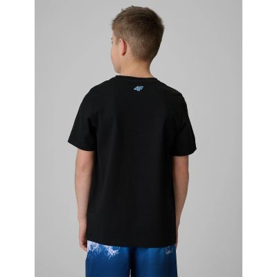 2. T-shirt bawełniany chłopięcy 4F 4FJRSS26TTSHM3902-20S
