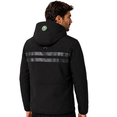7. Softshell męski Geographical Norway ROYAUTE MEN ASS A BS2 056 (WT1804H/GN-BLACK / GREEN)