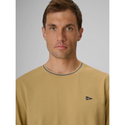 4. T-shirt regular gładki męski 4F 4FRSS26TTSHM3997-83S