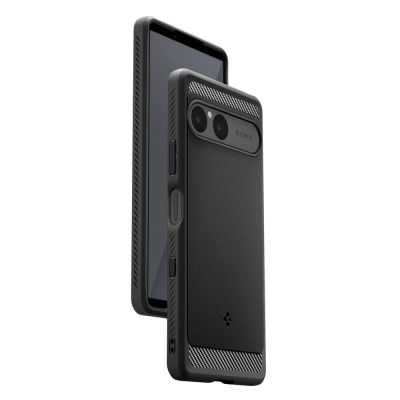 8. Etui Spigen Rugged Armor na Sony Xperia 10 VII - czarny mat