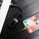 8. Kabel Baseus Cafule USB-A / Lightning 2A QC 3.0 3 m - czarno-złoty