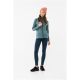 Bluza damska VIKING Lonetree Hoodie Bamboo Lady rozpinana z kapturem turkusowa   XS