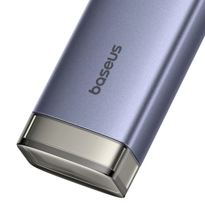 5. Hub USB-A/USB-C Baseus UltraJoy Series 4xUSB-A 3.1 1xUSB-C 5V - szary