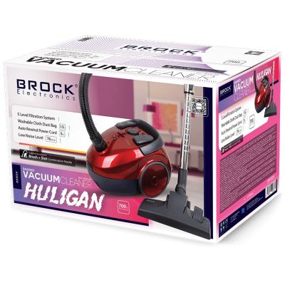 2. Odkurzacz workowy BROCK BVC 5002 RD