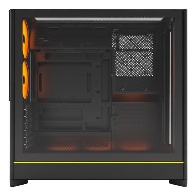 5. Obudowa PC Montech HS01 PRO, Midi-Tower, ATX, aRGB, Szkło Hartowane