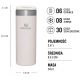 3. Stanley kubek termiczny AEROLIGHT 0,47 l - ROSE QUARTZ METALLIC