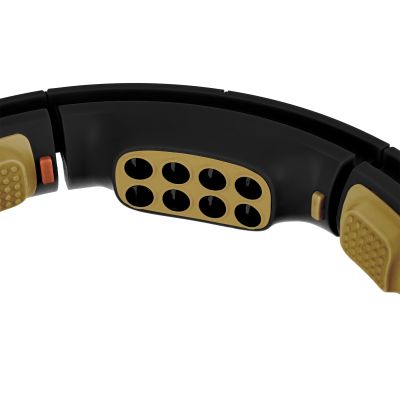 18. HHM13 NEW HULA HOP BLACK/GOLD Z MAGNESAMI I OBCIĄŻNIKIEM + LICZNIK HMS