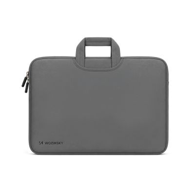 2. Torba na laptop Wozinsky WNT-17G 17.3" z chowaną rączką neoprenowa - szara