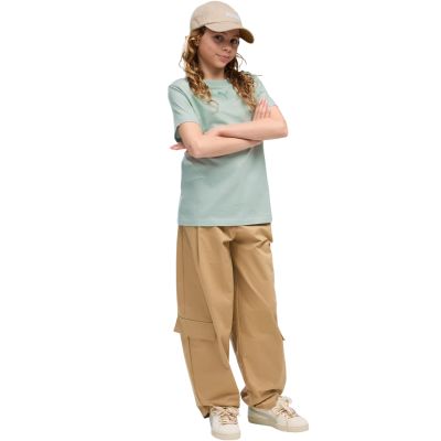 5. Koszulka dla dzieci Puma ESS Centered Cat Logo Tee miętowa 692972 29