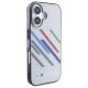 4. Etui BMW Motosport IML Random Stripes na iPhone 16 - szare