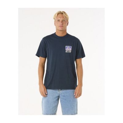 Koszulka RIP CURL Raw Energy Trad Tee granatowy