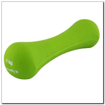 15. Ciężarek żeliwny pokryty neoprenem HMS 1kg 17025 17-47-112
