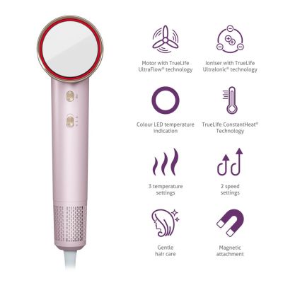 5. Suszarka do włosów TrueLife HairDryer D6