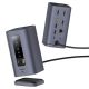 5. Stacja dokująca Baseus Spacemate hub USB-C 11w1 3xHDMI 4K 60Hz + 2xUSB-A (10Gb/s) + 1xUSB-C (10Gb/s) + RJ45 + 2xUSB-A (480Mb/s) + 1xUSB-C (PD) + 1xMinijack 3,5mm - szara