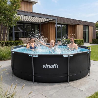 19. VIRTUFIT OKRĄGŁY BASEN 366 CM Z POMPĄ FILTRUJĄCĄ
