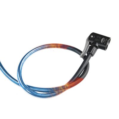 4. Pompka podłogowa Rockbros GP6532B z manometrem - czarno-pomarańczowa