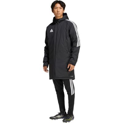 6. Kurtka męska adidas Tiro 26 Stadium Parka czarna JZ4108